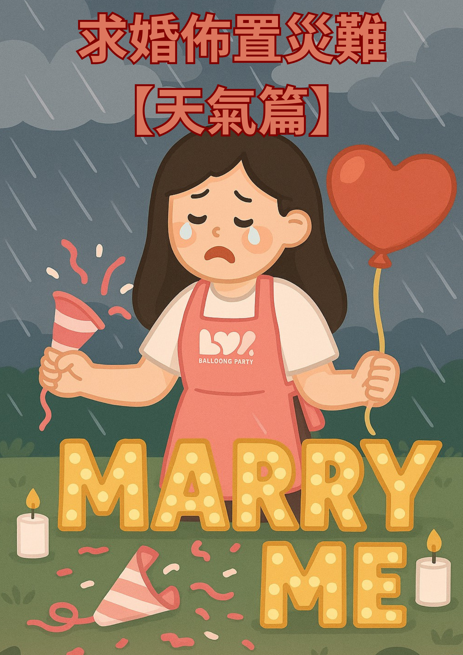錯誤示範！求婚佈置災難【天氣篇】｜氣候避坑指南｜懂愛花藝氣球派對